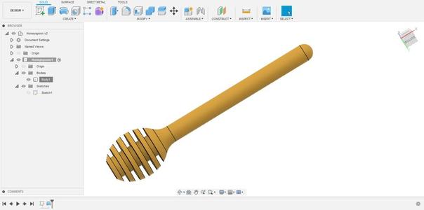 Honey spoon