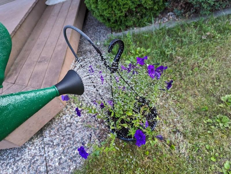 Threaded watering can replacement nozzle