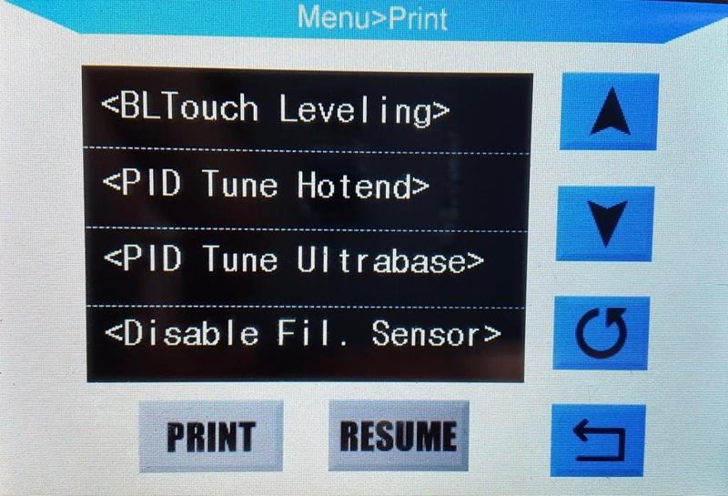 Anycubic i3 Mega M/S/P/X/4MAX Chiron Marlin 2.1.x Custom Firmware with Mesh Leveling and BLTOUCH BL Touch