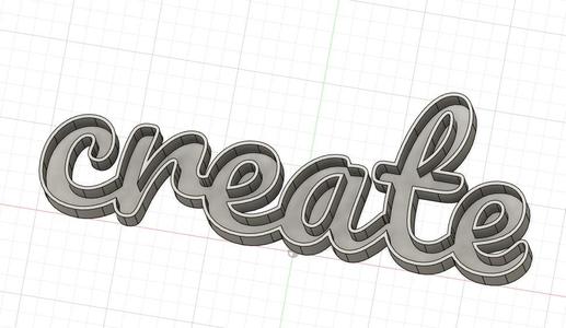 create 3D Text