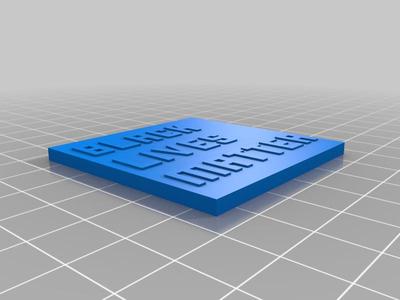 Black Lives Matter tile
