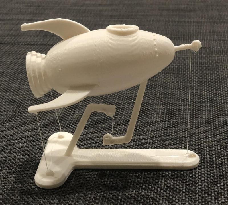 Tensegrity Spaceship