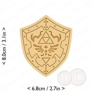 Hylian Shield Cookie Cutter - Ocarina Of Time