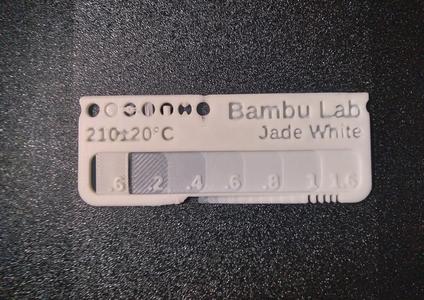 Bambu Lab Filament Swatches - Entire Catalogue + Custom Lid