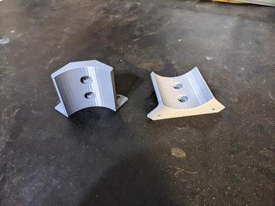 P1S Corner Bracket -diagonal printer placement 45°