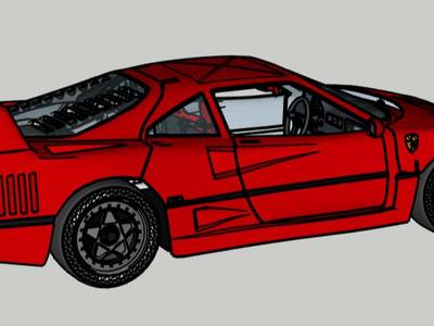 secound 3d car