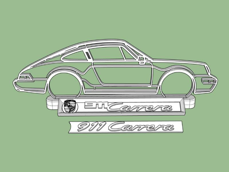 Silhouette Porsche 911 Carrera 1986 – V2