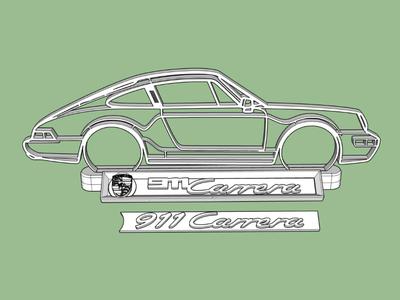 Silhouette Porsche 911 Carrera 1986 – V2