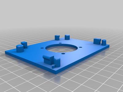 Raspberry Pi 7 inch case 40mm fan cover