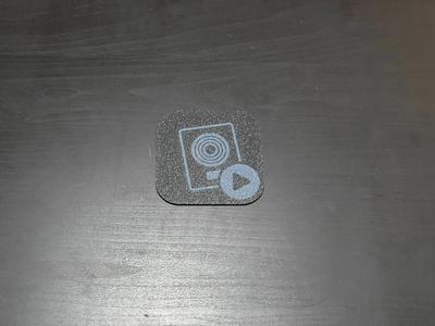 Logic Remote App Icon for iPhone Coaster