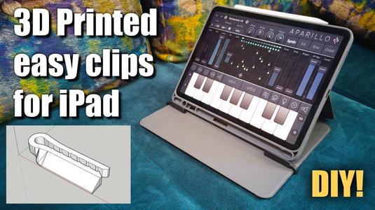 Clips for iPad or any Tablet cover