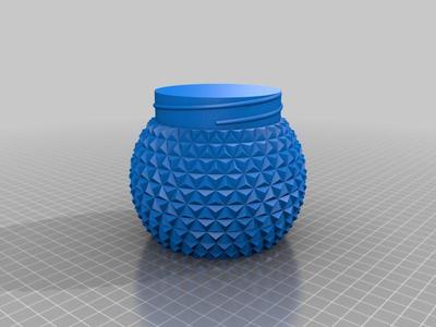 Lofty Container (EPCOT Spaceship Earth style)