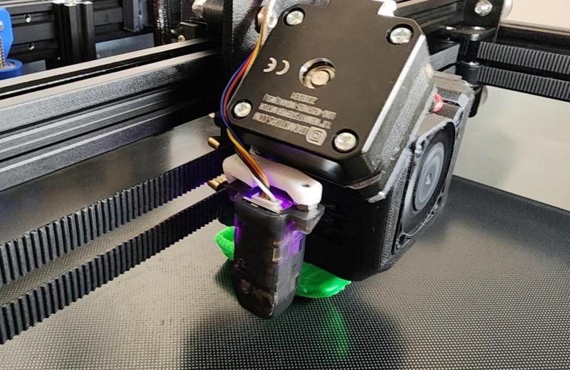 Ender 6 cr touch mount for micro swiss ng