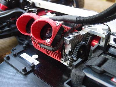 30mm Slanted RC Fan Shroud
