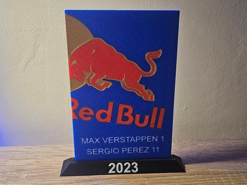 Red Bull F1 2023 Sign - Verstappen & Perez
