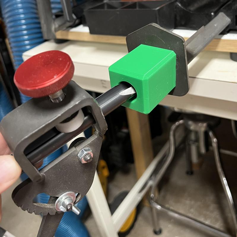 2" Bowl Gouge magnetic depth/protrusion gauge for Wolverine or Ellsworth Jig