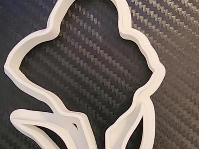 Purple Iris Flower Cookie Cutter