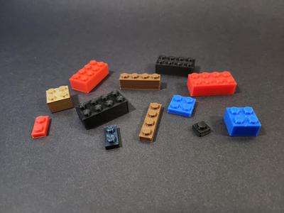Lego Collection - 9 Lego Bricks Updated