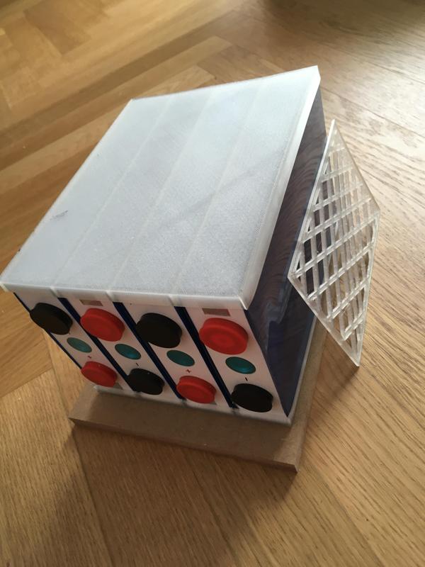 90Ah LiFePo Cell Pack for Camper Vans replacing a Standard 75Ah Acidblock.