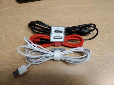 Label holders for cables (customizable)