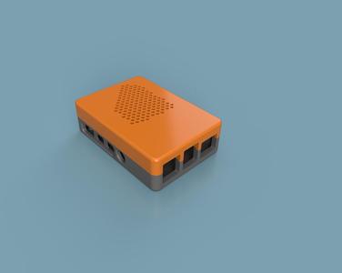Raspberry Pi4b Two part case with optional stand