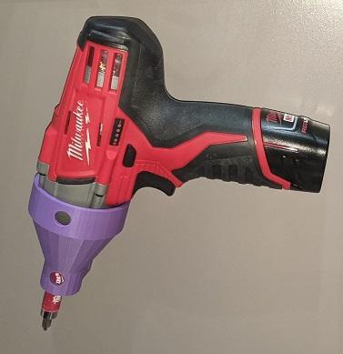 Milwaukee M12 2450-20 Driver Holder Loaded Mount