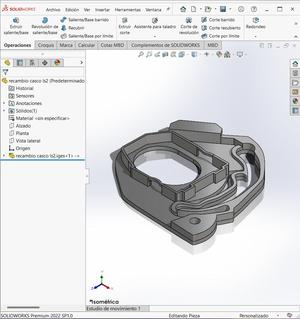 Recambio para visera casco Ls2