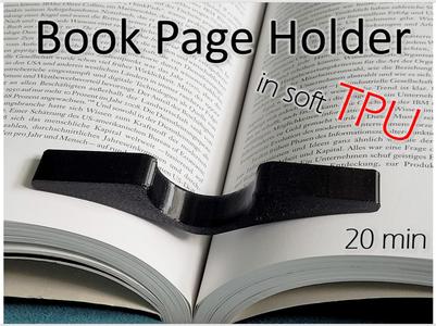 Book Page Holder (in soft TPU)