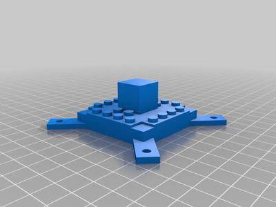 wall mount for LEGO®  UCS X-Wing