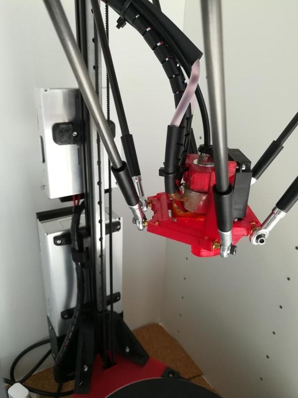 Custom Kossel Effector /Watercooling/Volcano