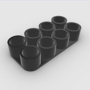 18650 Battery Holder with Eight Holes