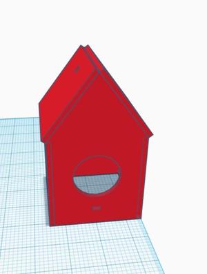 Small Laser Cut Birdhouse