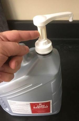 Hand Sanitizer Pump Restriction Ring for UNLincoln pumps
