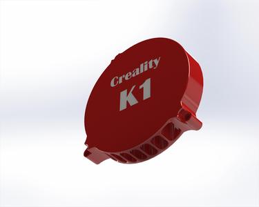 Creality K1 Seitenlüfterschutz und Geräuschdämpfer