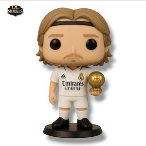 Luka Modric Chibi Figure 3D Model