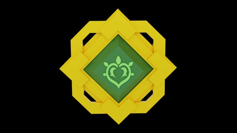 Vision Liyue - Dendro -Genshin Impact