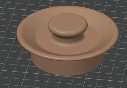 Round lid (for water jug)