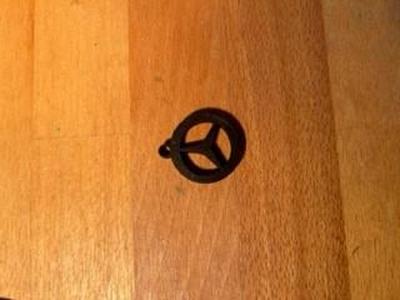 Mercedes logo keyring