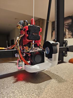 CR-10 Smart static hot-end with bltouch mount