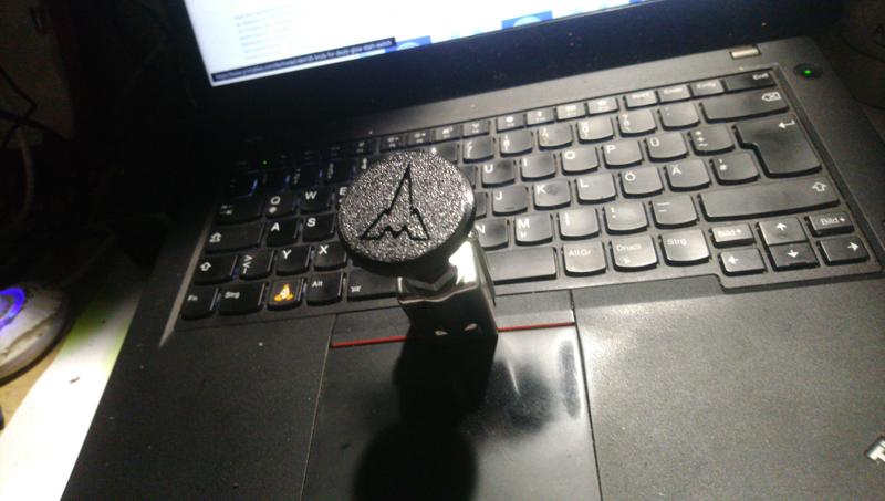 Knob for Deutz glow-start-switch