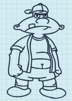 HAROLD - HEY ARNOLD - WALL ART