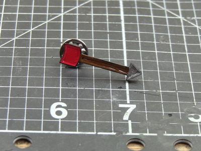 Arrow enamel pin