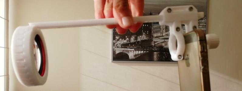 Fundus Smartphone Ophtalmoscope remake