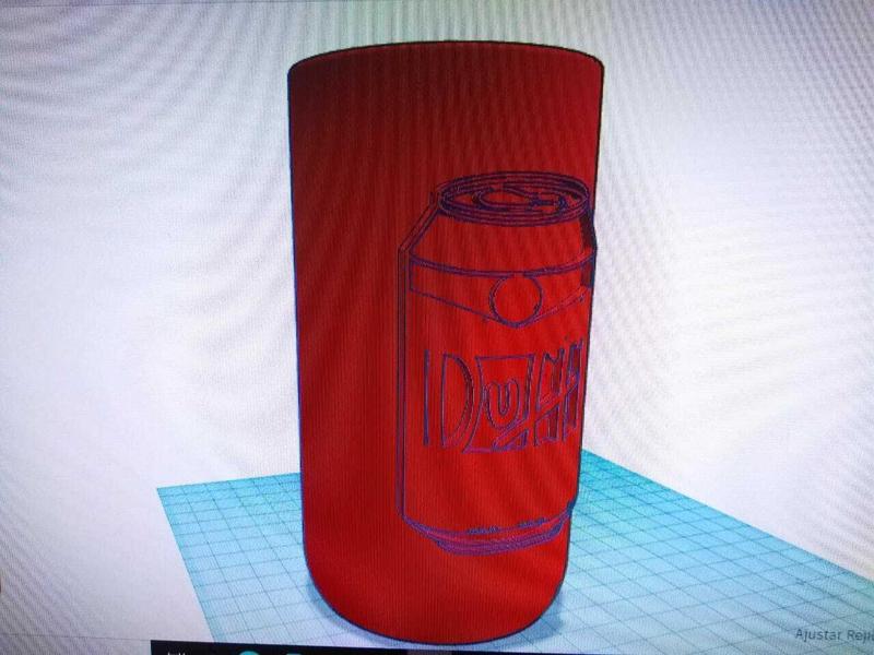 THERMAL CASE BEER CAN DUFF CAN
