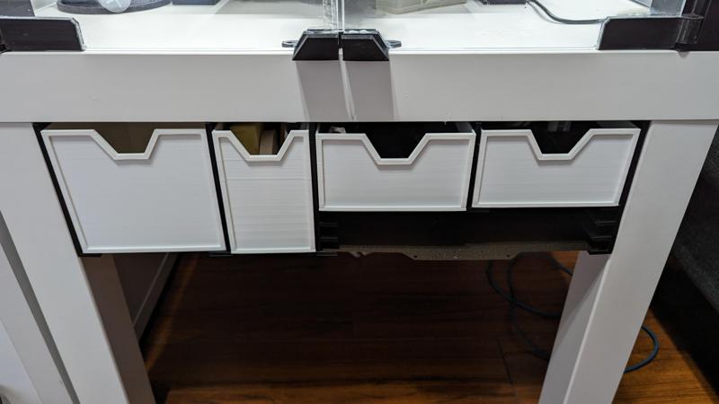 ikea lack table drawer
