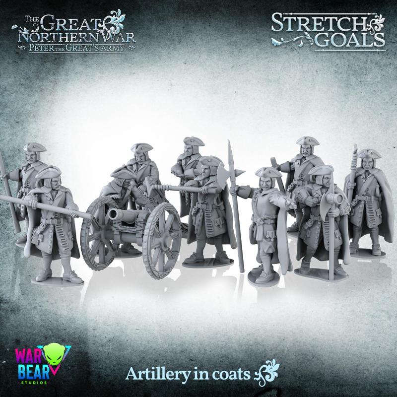 Stretch Goals - GNW Artillery with capes