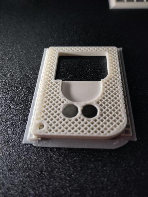 Gameboy Opener with Holes for Magnets (2x 8x3mm)