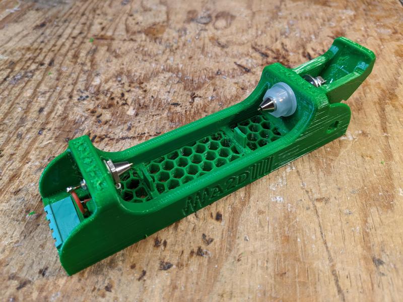 4-wire Cell Holder for Battery Testing 18650 21700