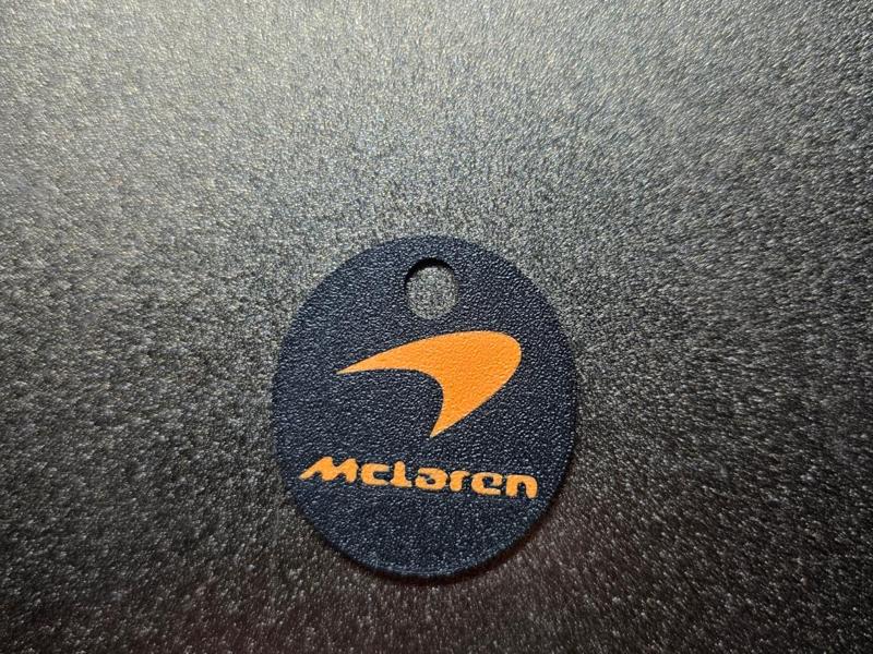 McLaren car keychain