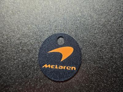 McLaren car keychain